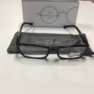 Men’s TheReadingGlassesClub.com Reading Glasses with Drawstring Case +3.00